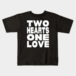 Two hearts one love Kids T-Shirt